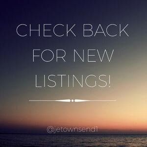 CHECK BACK FOR NEW LISTINGS!